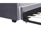 Kihúzható ágy, szürke, ALODA