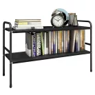 Állítható polcállvány, fekete, SOMER