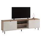 TV asztal, kasmír/castello tölgy, EYCO 2D/180