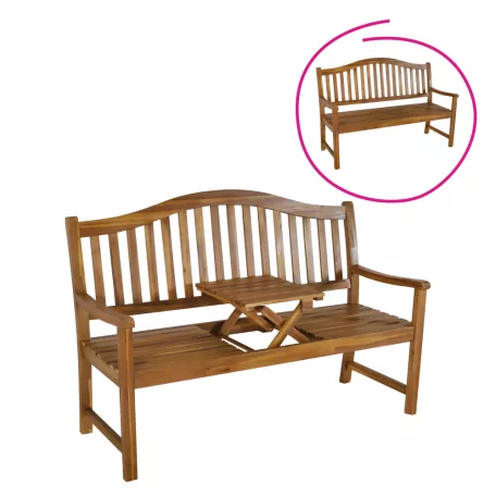 Kerti pad asztallal, akácfa, TAIMA