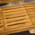 Kerti pad asztallal, akácfa, TAIMA