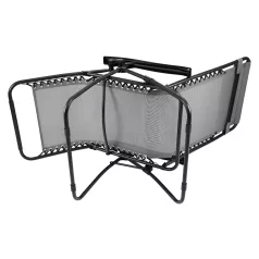 Kerti állítható szék, világosszürke, GERALD NEW