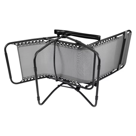 Kerti állítható szék, világosszürke, GERALD NEW