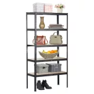 Polcállvány, tölgy/fekete, RADMAN