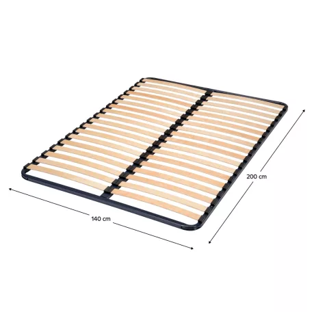 Ágyrács szilárd keretben, 140x200, fém ágyrács 2 NEW