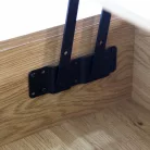 Dohányzóasztal, tölgy, ARALYN