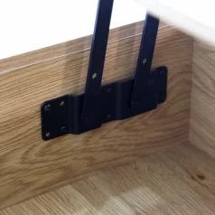 Dohányzóasztal, tölgy, ARALYN