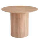 Étkezőasztal, tölgy, átmérő 100 cm, PAOLO