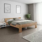 Ágy, 180x200, artisan tölgy, BASIS