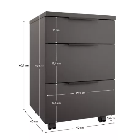 Konténer, antracit, ADAPO ADP06