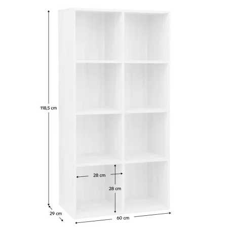 Polcállvány, fehér, SANDE