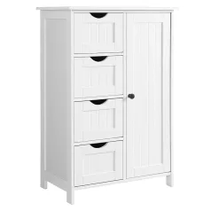 Szekrény/polcállvány, fehér, STORMI