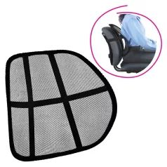 Ergonomikus háttámla, fekete, BEKIO