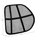 Ergonomikus háttámla, fekete, BEKIO