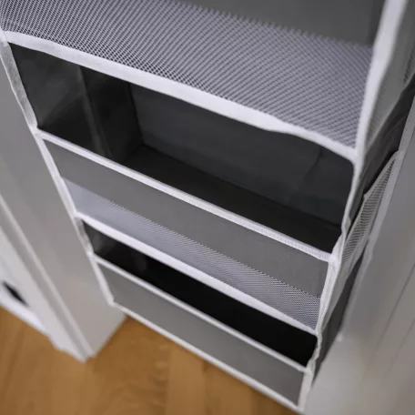 Függő rendszerező ajtóra, szürke, MADON