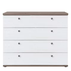 Komód, canyon fenyő/sonoma trüffel tölgy, TEINA KOM4S