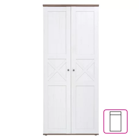 Szekrény, canyon fenyő/sonoma trüffel tölgy, TEINA SZF2D007