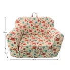 Kinyitható babzsák, színes, KIDY