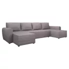 Univerzális ülőgarnitúra, szürkésbézs Taupe, DAKAR NEW U