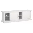 TV-asztal, fehér, PARIS 77810