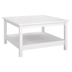 Dohányzóasztal, fehér, PARIS 79667