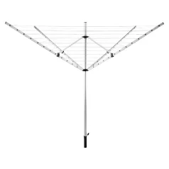 Kerti ruhaszárító, ezüst/fekete, 50 m, ROTARY NEW TYP 1