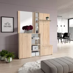 Előszobai készlet, sonoma tölgy, FANDU