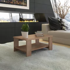 Dohányzóasztal, craft dunkel tölgy, BERNARDO