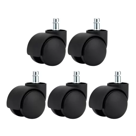 Kerék, 5 db-os szett, fekete, KOLIESKO TYP 1