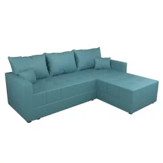 Univerzális ülőgarnitúra, petrolkék, DUAN ROH