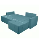 Univerzális ülőgarnitúra, petrolkék, DUAN ROH