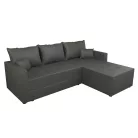 Univerzális ülőgarnitúra, szürke, DUAN ROH