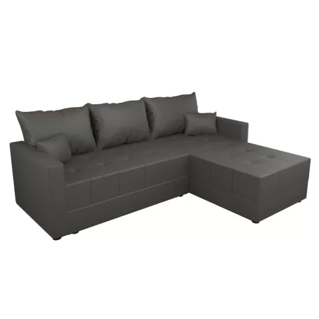 Univerzális ülőgarnitúra, szürke, DUAN ROH