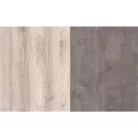 Széthúzható étkezőasztal, nairobi gesztenye/onix, 130-175x80 cm, JESI NEW