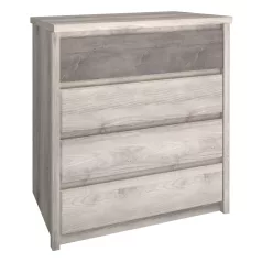 Komód 4S, nairobi gesztenye/onix, JESI NEW