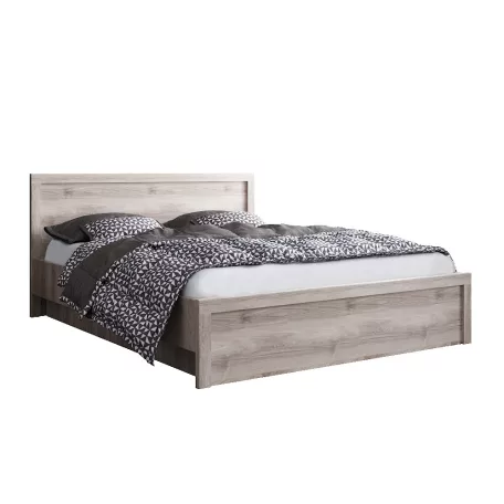 Ágy tárhellyel, 160x200, nairobi gesztenye, JESI NEW