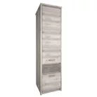 Polcállvány 2D1S, nairobi gesztenye/onix, JESI NEW