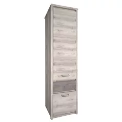 Polcállvány 2D1S, nairobi gesztenye/onix, JESI NEW