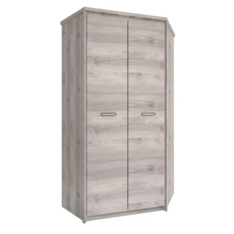 Sarokszekrény 2D, nairobi gesztenye, JESI NEW