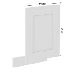 Ajtó mosogatógéphez, fehér/fehér, LULA ZM 570x446