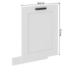 Ajtó mosogatógéphez, fehér/fehér, LULA ZM 713x596