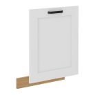 Ajtó mosogatógéphez, fehér/artisan tölgy, LULA ZM 713x596