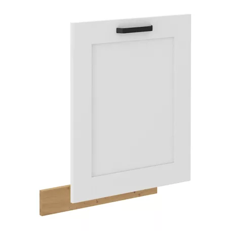 Ajtó mosogatógéphez, fehér/artisan tölgy, LULA ZM 713x596