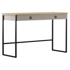   Fésülködőasztal, szürkésbarna Taupe/silverjack tölgy, DOMCA 2S