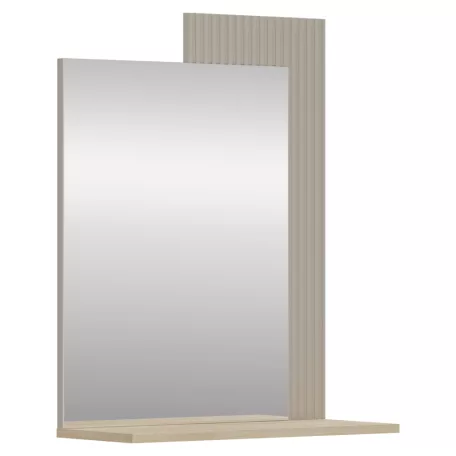 Tükör 65, szürkésbarna Taupe/silverjack tölgy, DOMCA