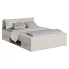 Ágykeret, 140x200, cashmere, MICHIGAN NEW