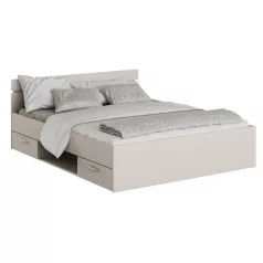 Ágykeret, 160x200, cashmere, MICHIGAN NEW