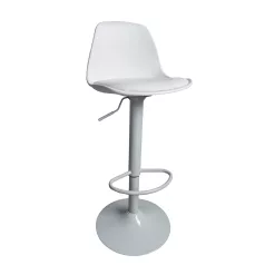 Bárszék, fehér, DOBBY NEW