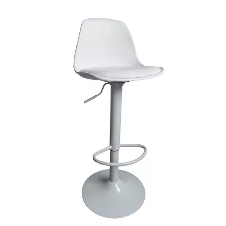 Bárszék, fehér, DOBBY NEW