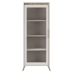 Vitrin, kasmír/sonoma tölgy, LONGY REG1W